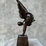 Balancing Lady (30cm) - Bronze Image 4