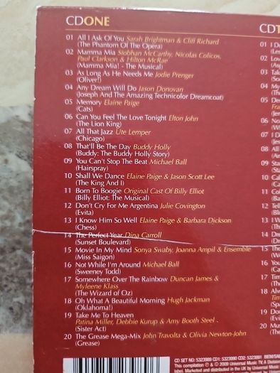 The Number One Musicals Album 2CD