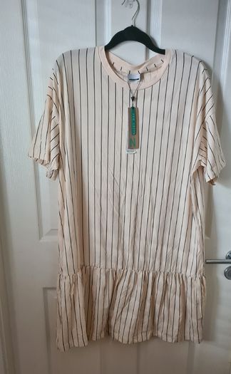 Noisy May Stripe Dress Size Xl(nwt)
