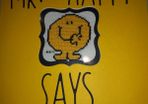 Handmade x-stitched cards:- Mr Men