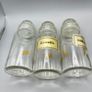 3 x Vintage Clear Glass Apothecary Style Airtight Sweet Storage Jar 18cm High Image 10