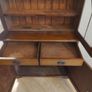 Early to mid 20th century Irish inlaid mahogany Glazed cabinet / bookcase Image 4