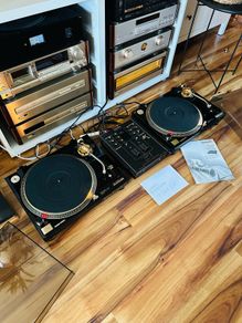 Technics SL1200 LTD GOLD set