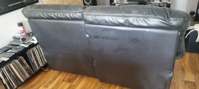 Leather 2 Seater Recliner