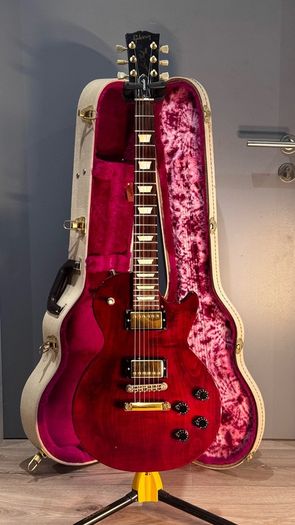 Gibson Les Paul Cherry Wine Red + Golden HW / Gothic rare hardcase 2005