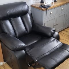 Leather Armchair recliner