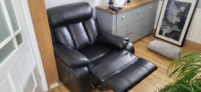 Leather Armchair recliner