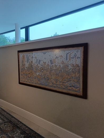 Balinese sea scene 158cm x 90