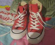red high top converse