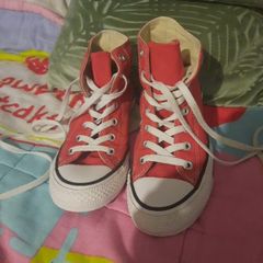 red high top converse
