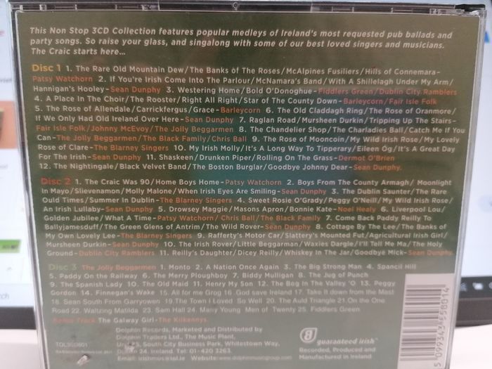 Irish Party favorites CDs