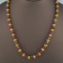 Vintage Venetian Style Tiny Eyes Glass & Red Trade Glass Beads Necklace Image 6