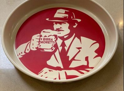 Moretti Beer Metal Tray