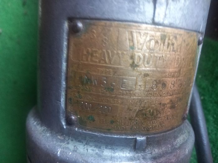 vintage wolf drill
