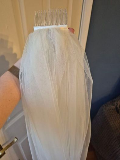 Cathedral length Ivory Veil