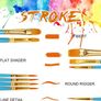 20 PCS Nylon Hair Paint Brushes Set for Acrylic Oil Watercolor Gouache Painting Face Paint Brushes for Children and Adults Image 8