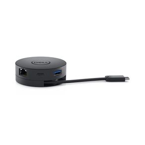 Dell Mobile Adapter DA300 - Docking Station - Video, Network and Data Connectivity - USB C, GigE - Compatible with Mac and Windows