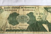 Venezuela Banknote - 20 Bolivares
