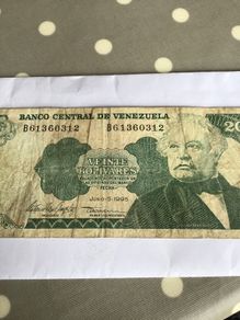 Venezuela Banknote - 20 Bolivares