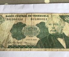 Venezuela Banknote - 20 Bolivares