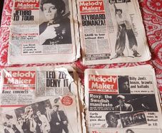 Melody Maker 1976-1979 Newspaper