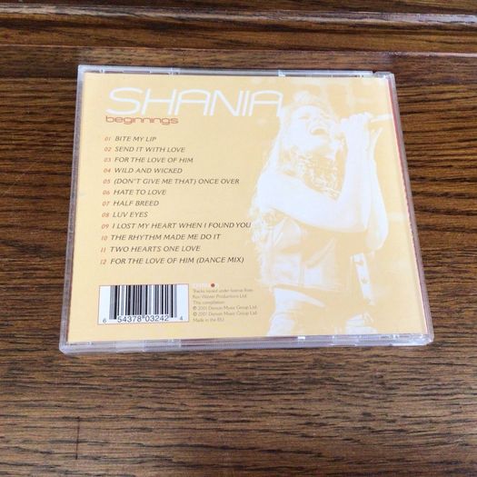 Shania Twain Beginnings CD