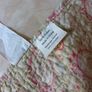 Patchwork  Style Multi Coloured  Double Bed Throw.  S. 200cm x 180cm Image 6