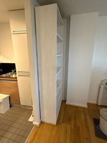 free white shelf
