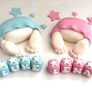 gender reveal cake toppers  , baby shower Image 6
