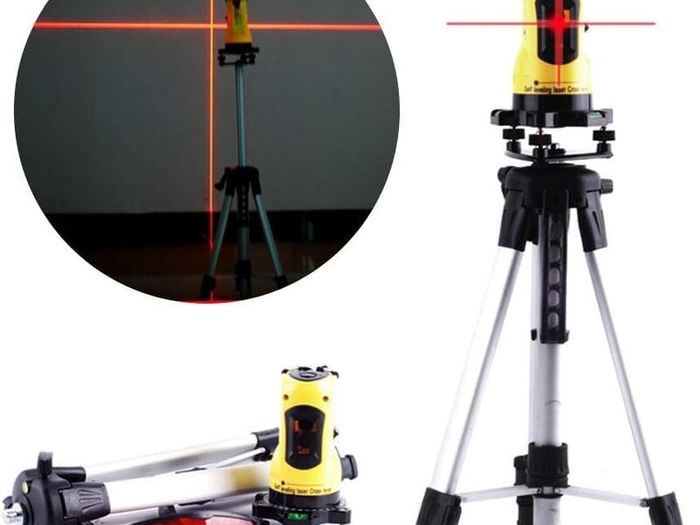 360 degree  Rotary Self-Leveling Cross Line Laser Level Measuring Tool