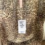 Bershka leopard print sheer top Image 5