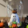 Handmade air dry clay ghosts! Image 2