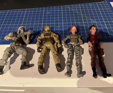 lanard the corp 4 x figures