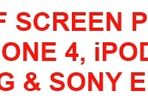 6x1 Pack Screen Protector For Blackberry, Htc, Iphone, Ipod, Nokia, Samsung & Sony Ericsson