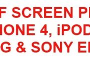 6x1 Pack Screen Protector For Blackberry, Htc, Iphone, Ipod, Nokia, Samsung &amp; Sony Ericsson