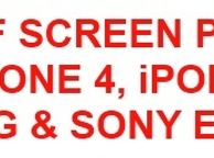 main image for ad 6x1 Pack Screen Protector For Blackberry, Htc, Iphone, Ipod, Nokia, Samsung &amp; Sony Ericsson
