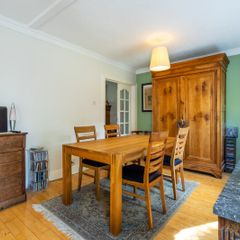 Solid Oak Table and Chairs
