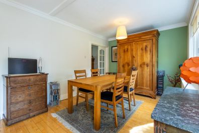 Solid Oak Table and Chairs