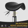 Hydraulic Saddle Salon Stool  Adjustable Height Image 2