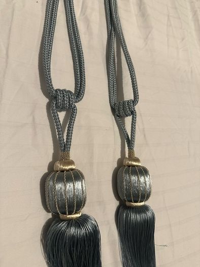 Curtain tie backs
