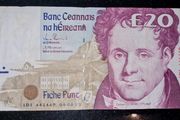Ireland 1993 O. Connell  20 pound banknote.