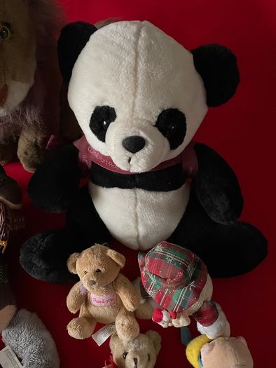 Selection of soft toys, 12 in total