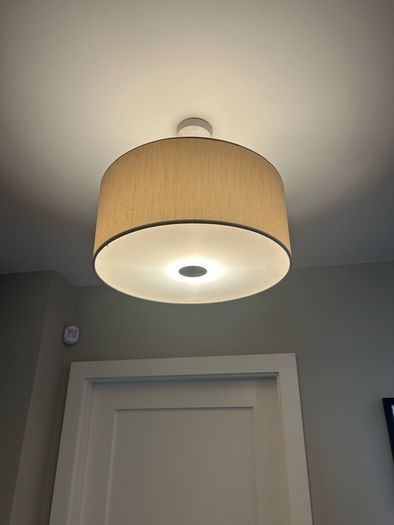 Easyfit beige pendant shade