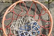DIY Basketball Hoop, Backboard Set, Heavy Duty Metal Rim w. Plywood Board