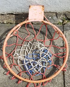 DIY Basketball Hoop, Backboard Set, Heavy Duty Metal Rim w. Plywood Board
