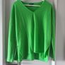 Massimo Dutti V neck oversized wool jumper Image 5