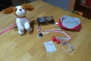 Our Generation Pet Care Accessory Set with dog
