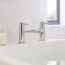 Innsbruck Bath Filler Tap | Two Lever Bath Mixer | Chrome Image 3