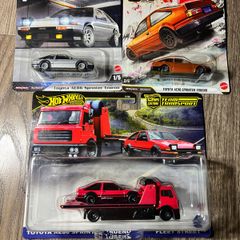 Toyota AE86 Set Hot Wheels Premium