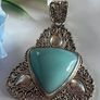 Silver Precious Stone Pendants. Beautiful Gifts! Gift Boxed. Image 7